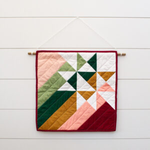 Star Quilted Wall Hanging
